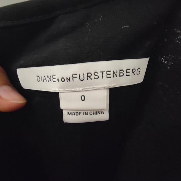 Pre-owned Diane Von Furstenberg Scotia Lace Skirt, Size 0, Black - Picture 8 of 11